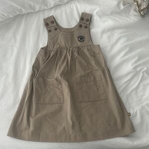 Primrose School Tan Sleeveless Dress